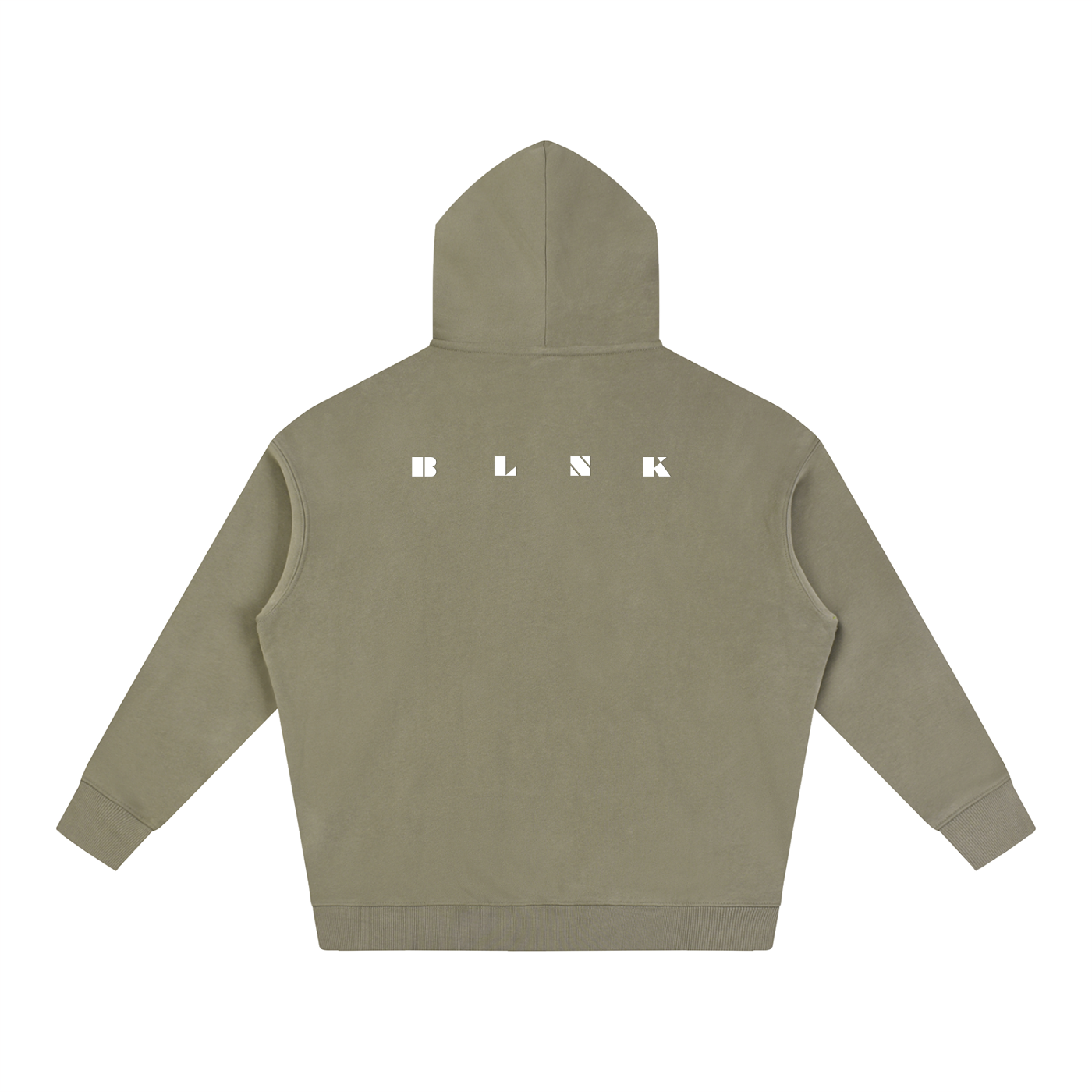 blnk. Oversize Fleeced Hoodie Modern
