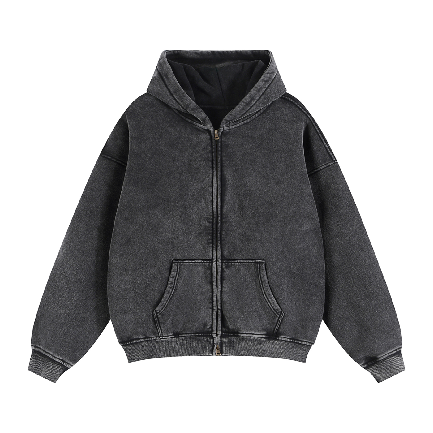 blnk. Pure Essentials Zip-Through Hoodie
