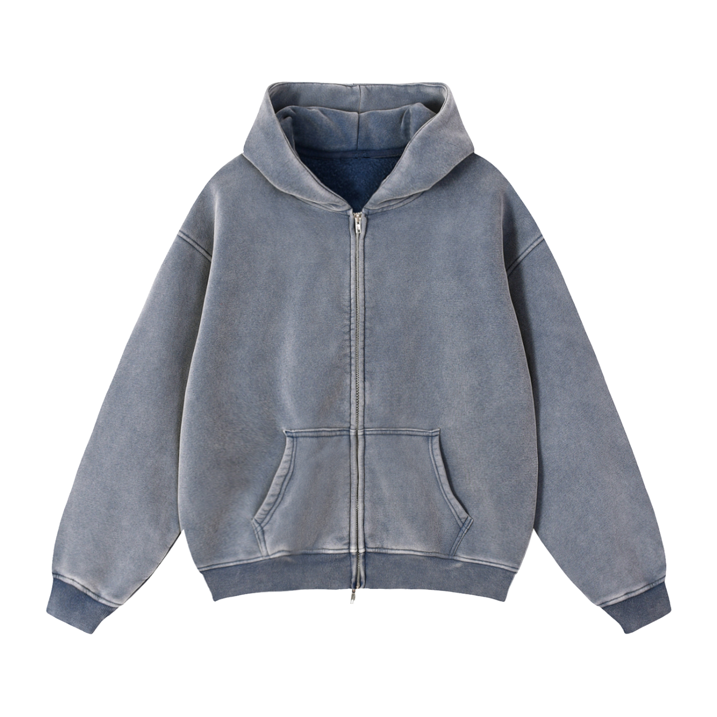 blnk. Pure Essentials Zip-Through Hoodie