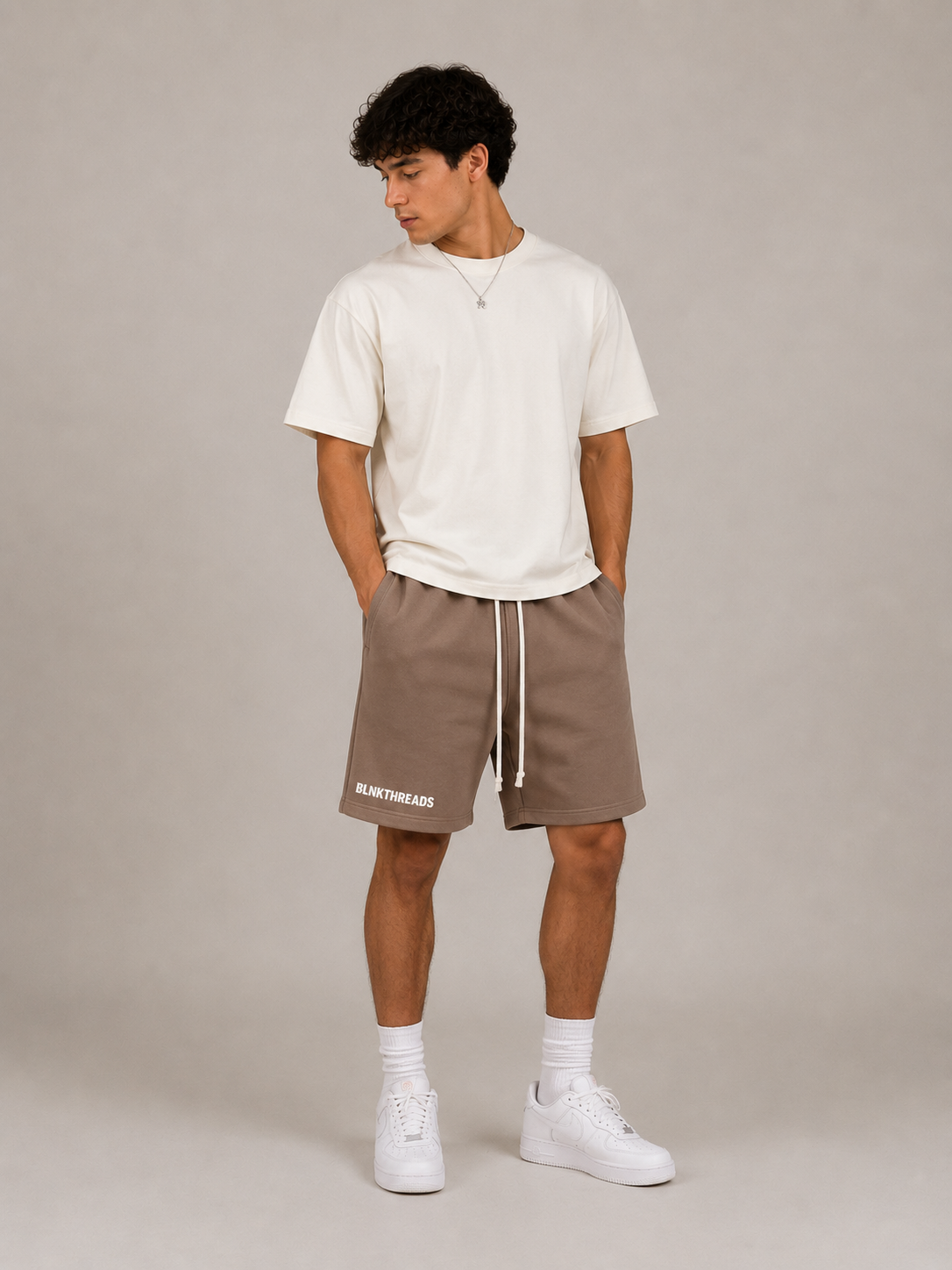 BLNKTHREADS Essential Cotton Shorts
