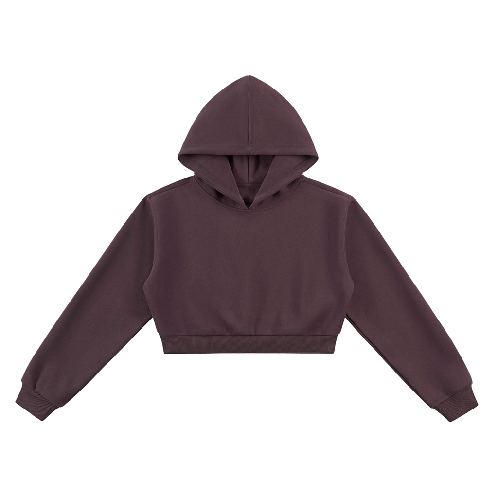 blnk. Women's Cropped Hoodie Modern