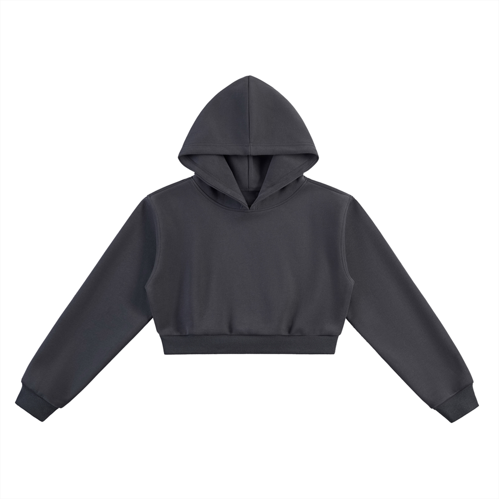 blnk. Women's Cropped Hoodie Modern