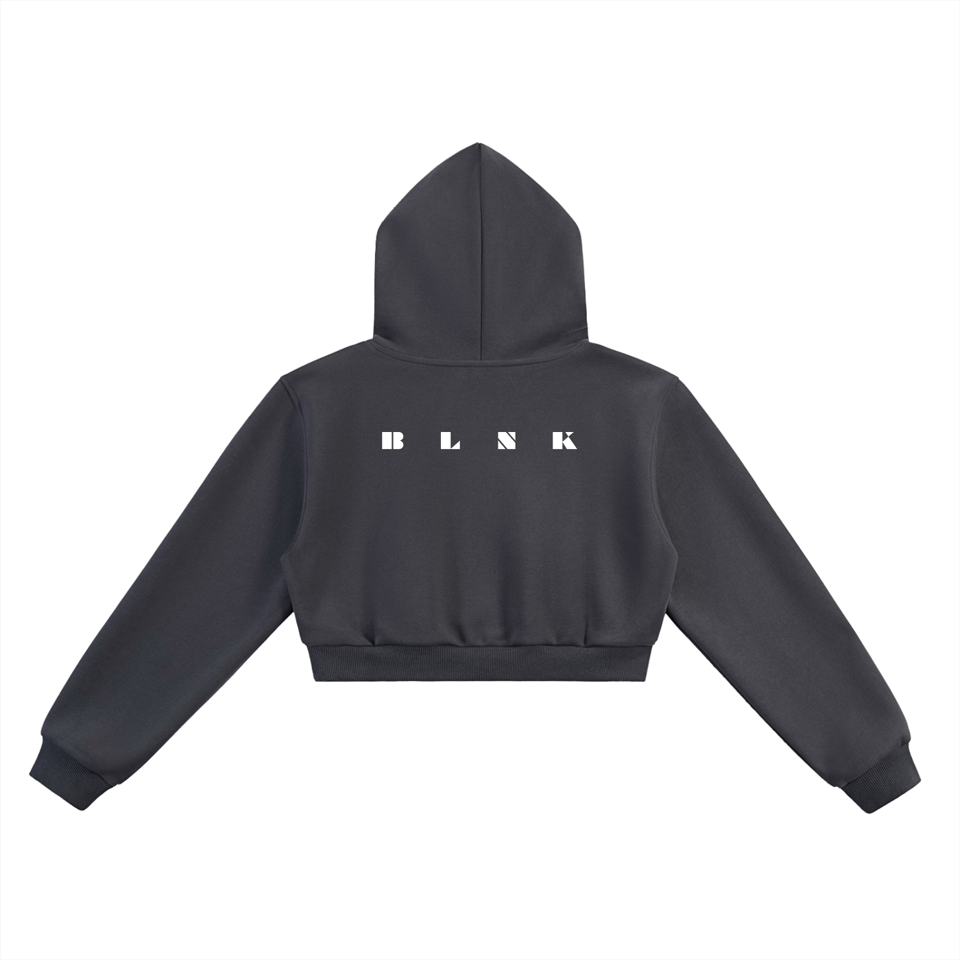 blnk. Women's Cropped Hoodie Modern