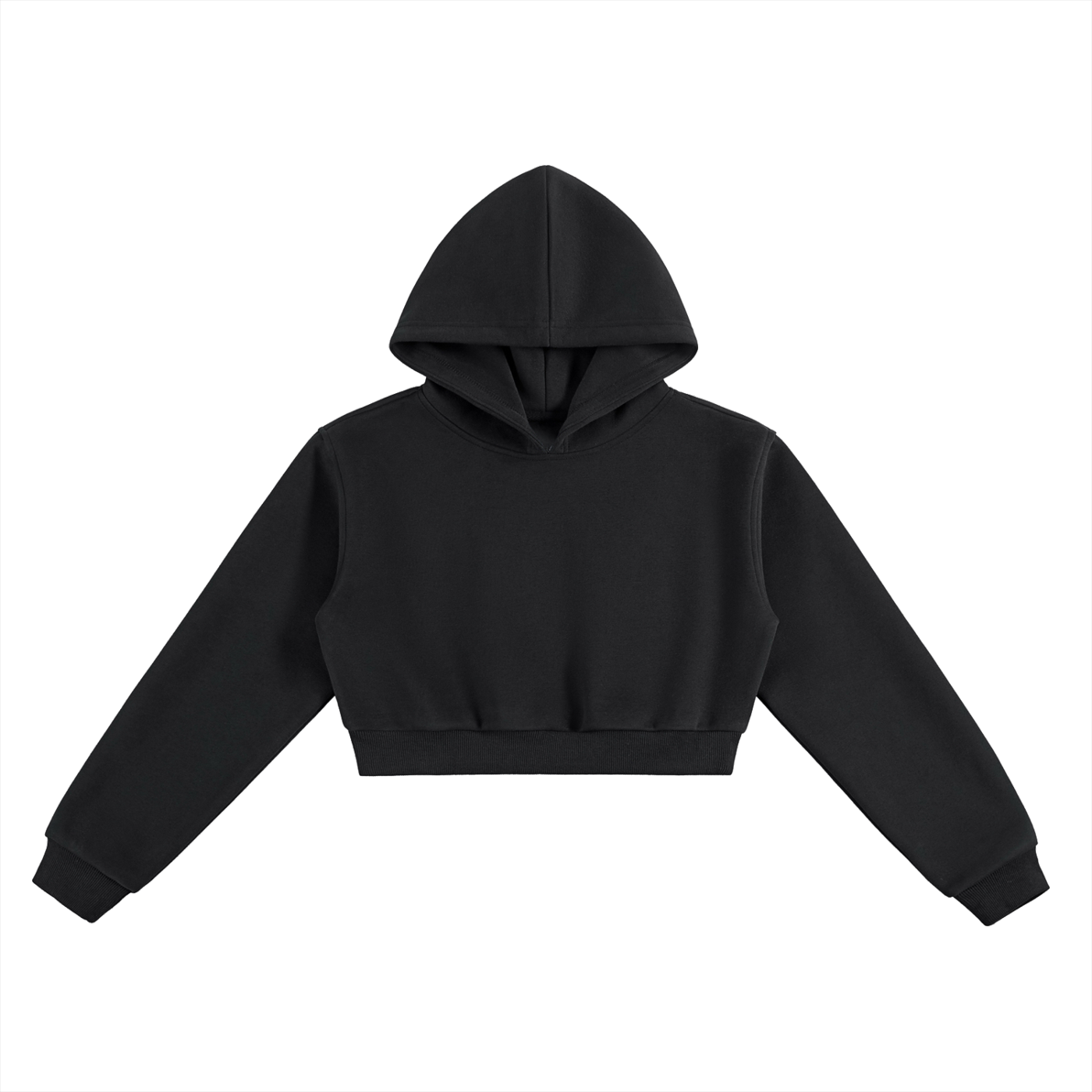 blnk. Women's Cropped Hoodie Modern