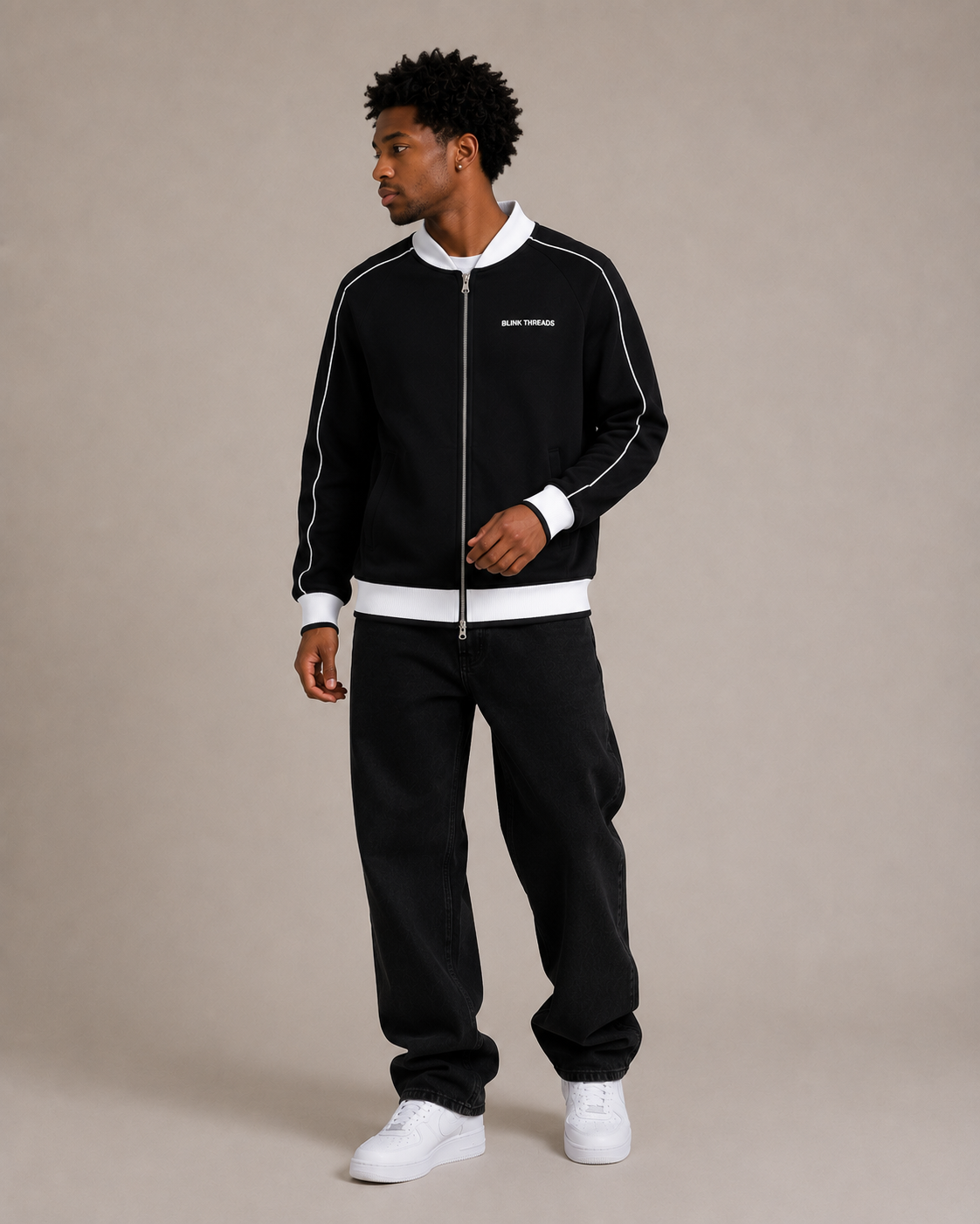 BLNKTHREADS Essential Track Jacket